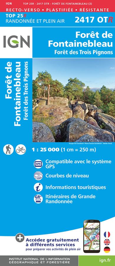 2417OTR Forêt de Fontainebleau et Forêt des 3 Pignons (Résistante)